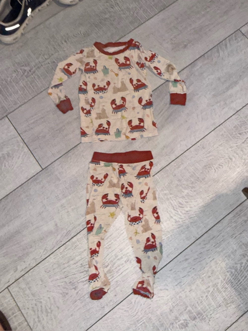 Little Sleepies Lobster 2-Piece Bamboo Pajama Set 18-24m